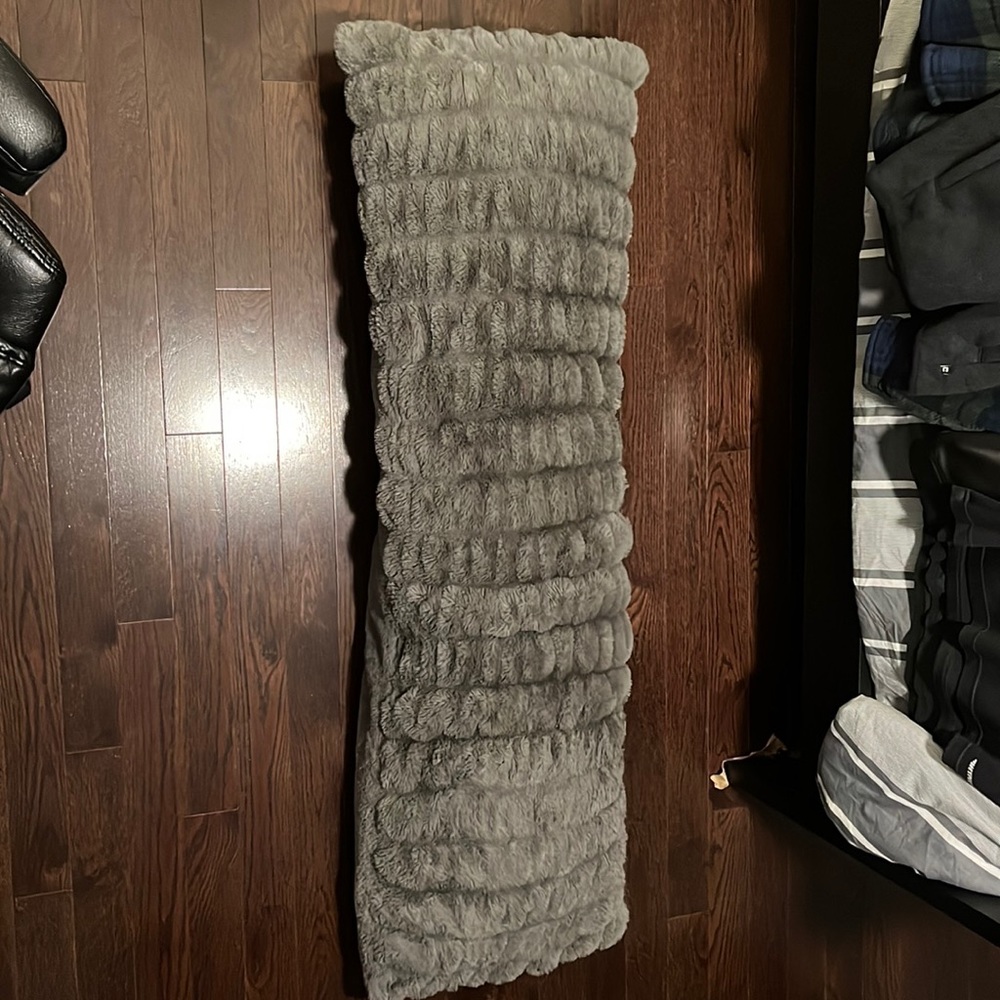 Gray Body pillow
